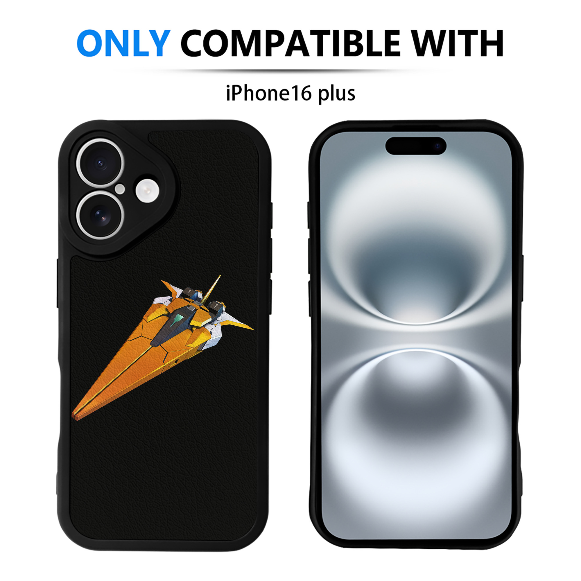 （画像用） 機動戦士ガンダム Mobile Suit Gundam 【iPhone 16シリーズ対応】シリコンスマホケース（レザー調） 材質：シリコン